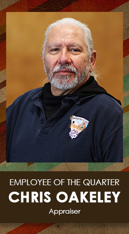 Assessor Employee of the Quarter, .